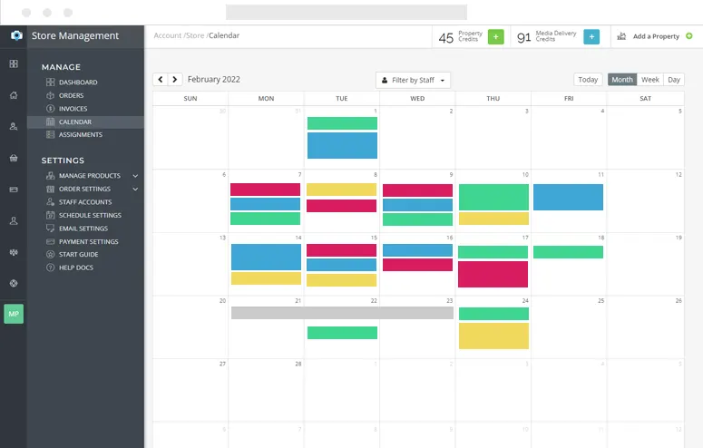 Booking Calendar